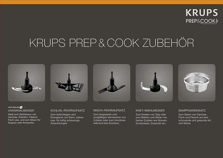 Actual product image Krups Prep'n'Cook (1550 W)