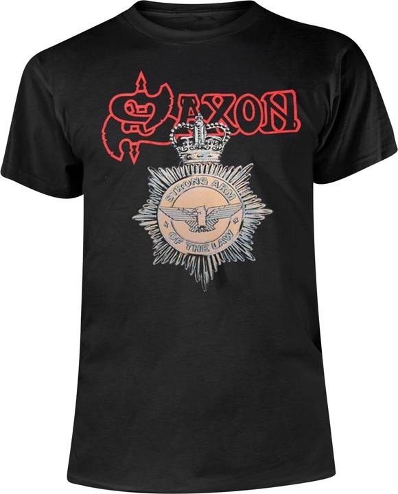 Saxon Strong Arm Of The Law TShirt (M)