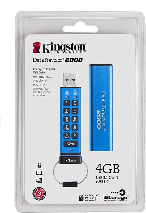 Produktbild Kingston DataTraveler 2000 (4 GB)