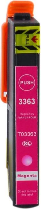 Actual product image Hermex Alternative ink cartridge to Epson 33 XL (M, PBK, FC, C, Y)