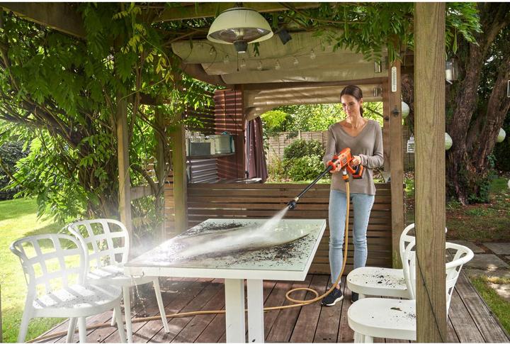Produktbild Black & Decker Black+Decker 18V TRYKSPRØJTE 24 BAR 1X2.0AH (Akkubetrieb)