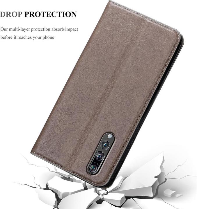 Productafbeelding Cadorabo Boek Onzichtbare Magneethoes (Huawei P20 Pro)
