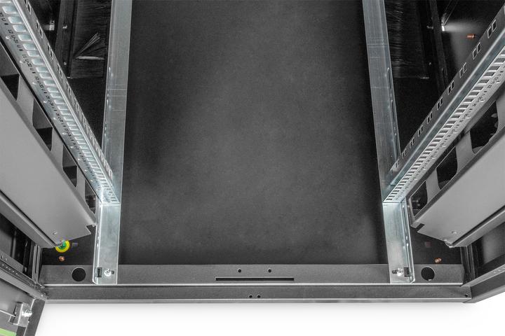 Produktbild Digitus 42U Netzwerkschrank 2053x800x1200mm Farbe schwarz RAL 9005 (42 HE, 19 Zoll Rack)