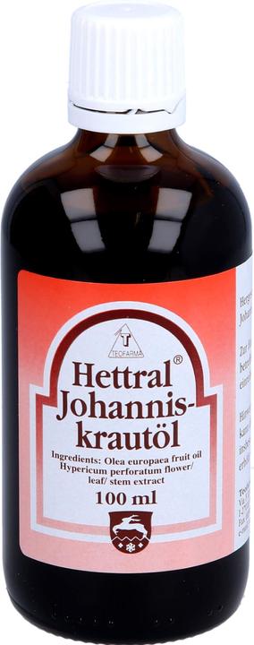 Produktbild Teofarma Hettral Johanniskrautöl, 100 ml Öl (Körperöl, 100 ml)