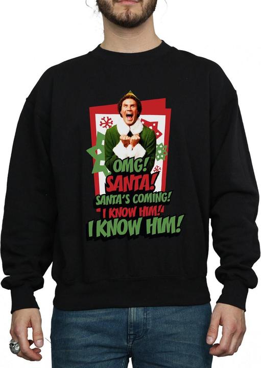 Image du produit Elf - Sweat OMG SANTA - Homme (L)