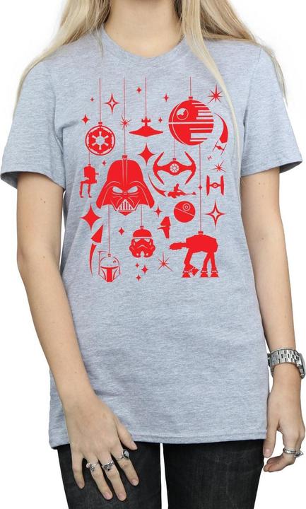 Produktbild Star Wars Christmas Decorations TShirt (L)