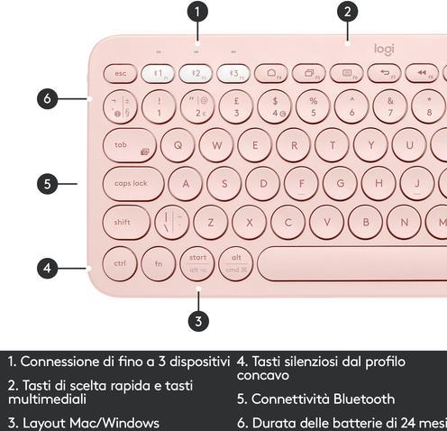 Produktbild Logitech K380 (US, Kabellos)