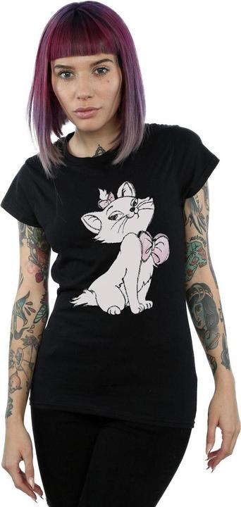 Actual product image Disney Womens/Ladies Marie Cotton T-Shirt (XS)