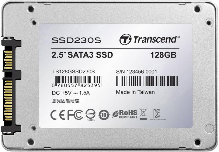 Productafbeelding Transcend 230s (128 GB, 2.5")