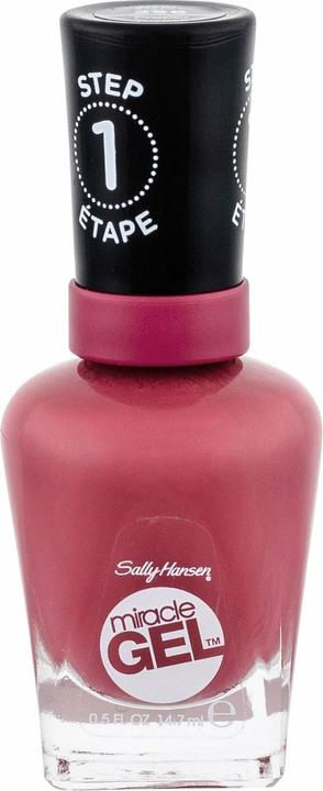 Sally Hansen Miracle Gel STEP1 (256 Proper P-rose, Gel-Effekt Nagellack)
