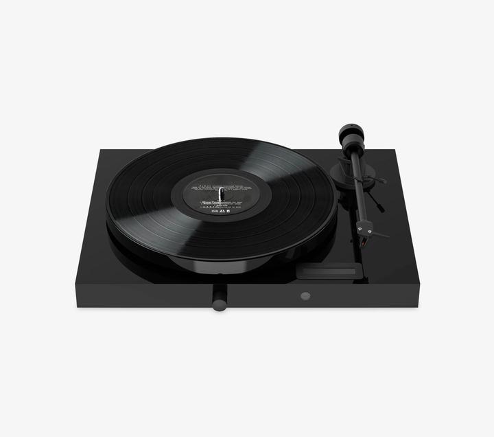 Produktbild Pro-Ject Jukebox E1 OM5e Platenspeler Ingebouwde Versterker 2x25w - Pianolak (Manuell)