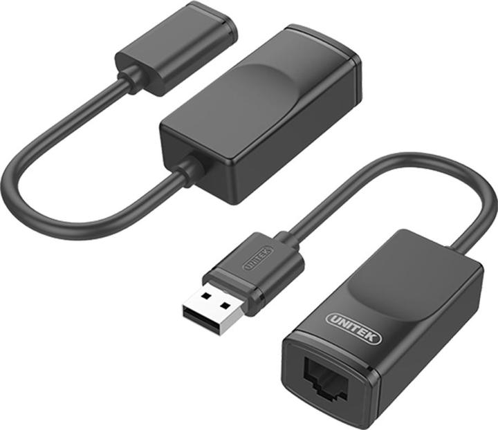 Actual product image Unitek USB1.1 EXTENSION OVER RJ45, Y-UE01001 (CAT6, 60 m)