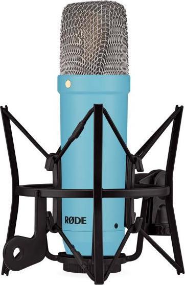 Actual product image RØDE NT1 Signature Blue Microphone with PSA1+PLUS Studio Articulated Arm Black