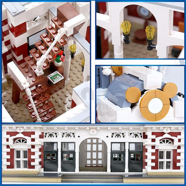 Actual product image Mould King MKingLand: The Station of The Creamland