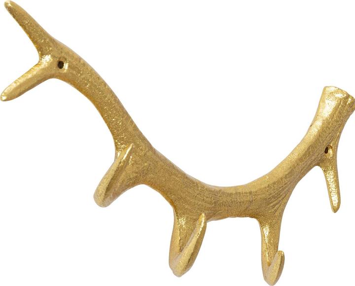 Image du produit Kare Design Wandgarderobe Antler Gold 35cm