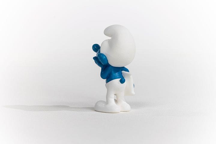 Actual product image Schleich Lazy smurf