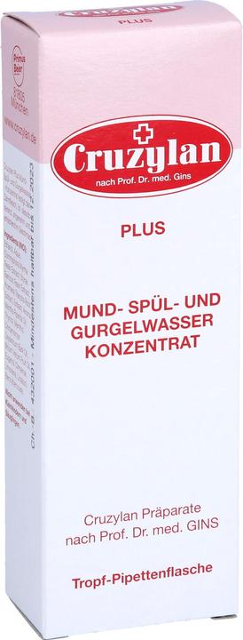 Produktbild Cruzylan Plus Mund- Spül u.Gurgelwasserkonz.Pip Fl, 50 ml Lösung (1 x, 50 ml)