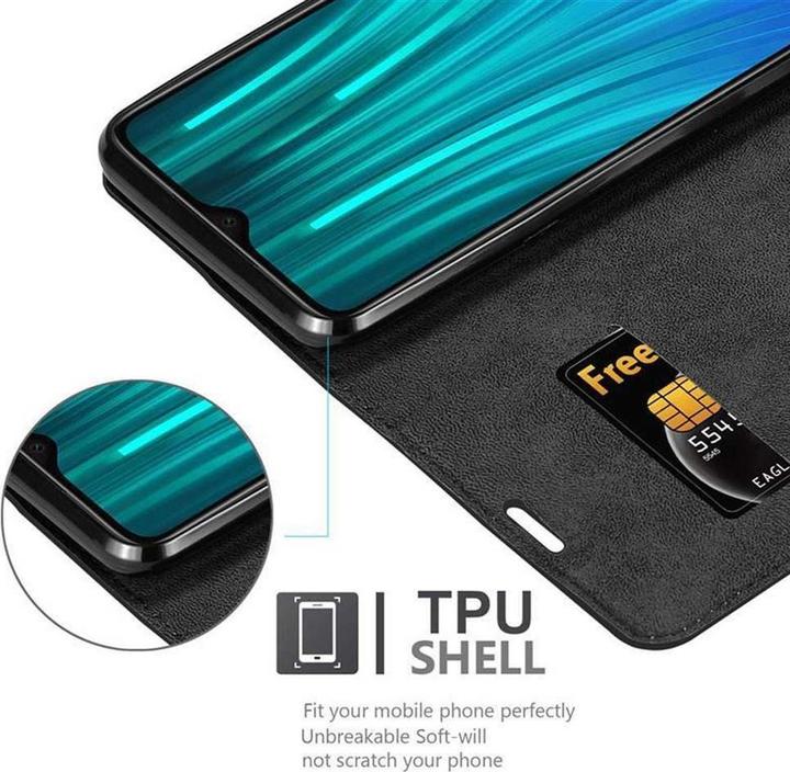 Image du produit Cadorabo Book Couverture magnétique invisible (Xiaomi Redmi Note 8 Pro)