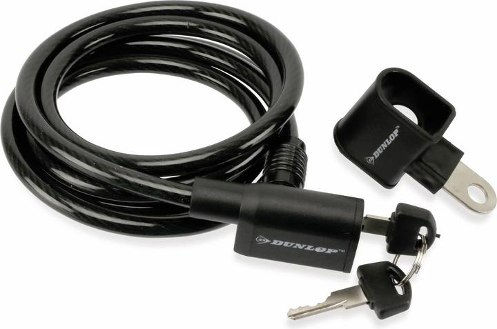 Actual product image Dunlop Spiral cable lock (150 cm)