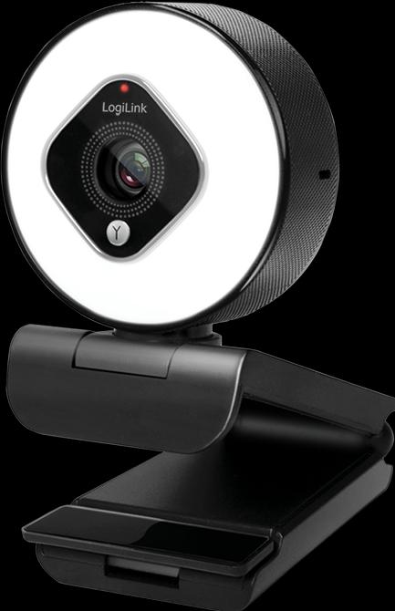 Actual product image LogiLink UA0384 Webcam LL1 Stream, USB 2.0, HD 1920x1080, 76 degree, black (2.10 Mpx)