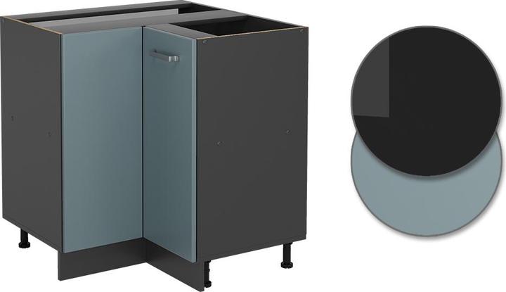 Produktbild Vicco Eckunterschrank R-Line (75.5 x 46 x 81.5 cm)
