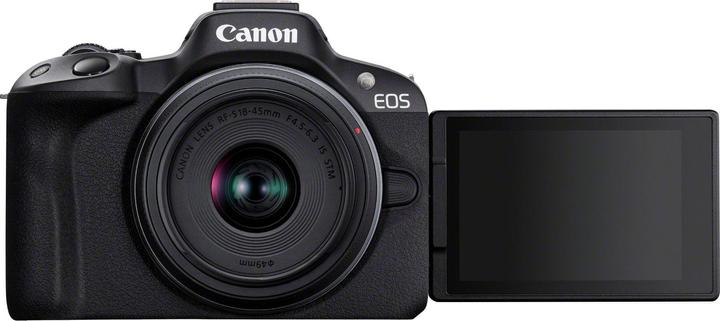 Produktbild Canon EOS R50 Kit (EU) (18 - 45 mm, 24.20 Mpx, APS-C / DX)
