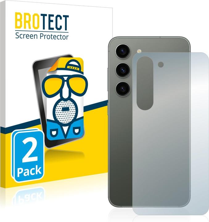 Actual product image BROTECT Anti-glare screen protector matt (2 Piece, Samsung Galaxy S21)