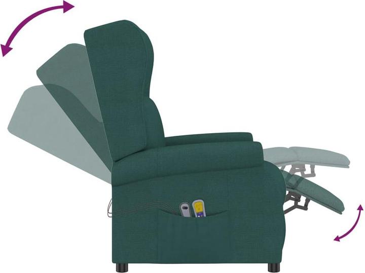 Actual product image VidaXL Elektrischer Massagestuhl
