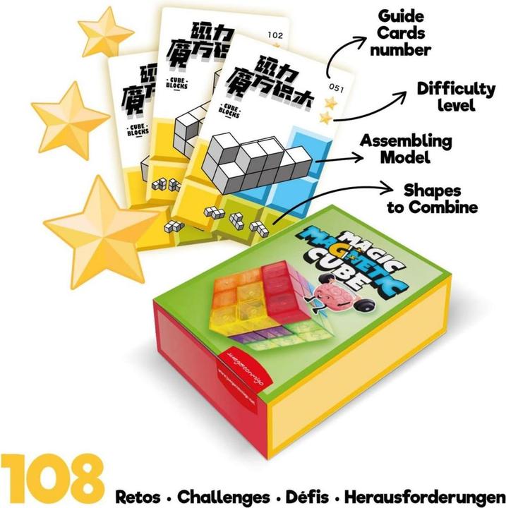 Produktbild Juega Conmigo Magic Magnetic Cube