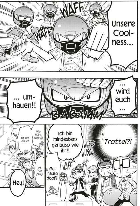 Actual product image Splatoon 10 (German, Sankichi Hinodeya, 2021)