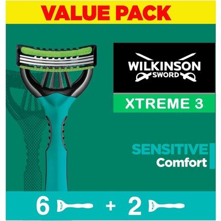 Produktbild Wilkinson Rasierer Extreme3 Sensitive 6+2