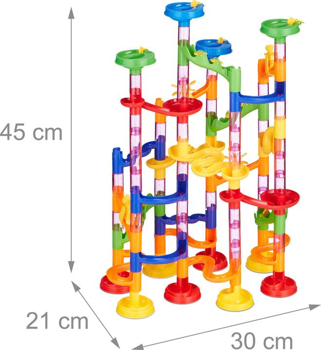 Actual product image Relaxdays Marble run