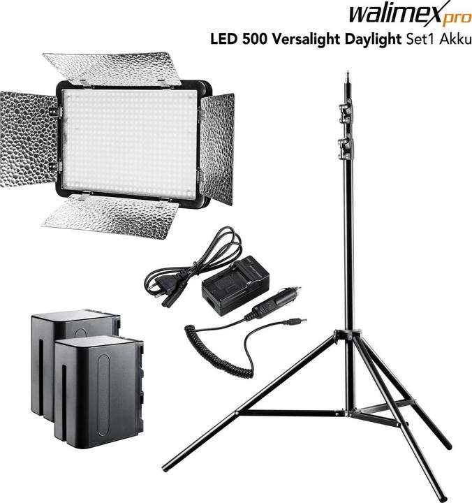 Actual product image Walimex Daylight Set1 A (Video light, Studio light, Surface luminaire)