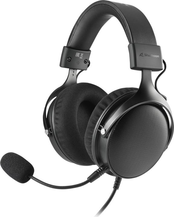 Produktbild Sharkoon Headset B2 Stereo Klinke schwarz (Kabelgebunden)
