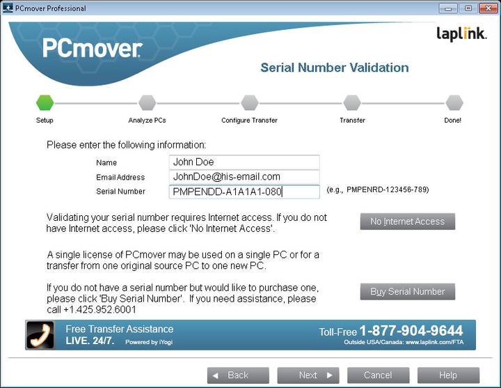 Produktbild PCmover Professional (1 User, unbegrenzt)