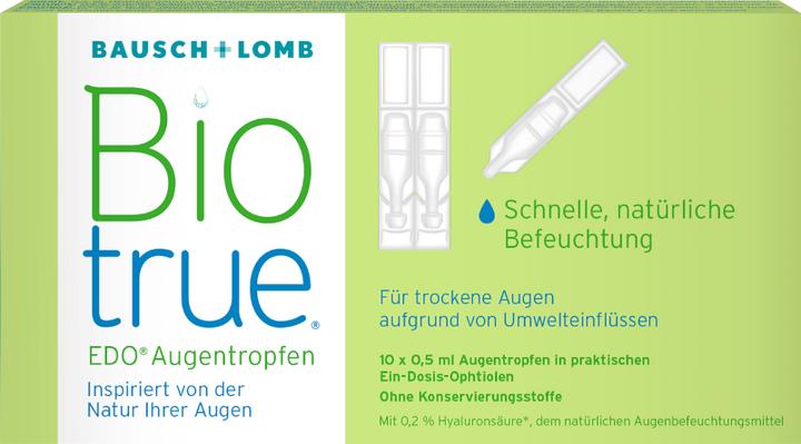 Produktbild Biotrue EDO 10x0.50ml Augentropfen (10 ml, 5 Stück)