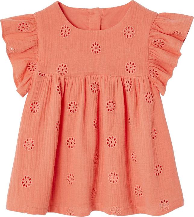Produktbild Vertbaudet Mädchen Bluse aus besticktem Musselin (104)