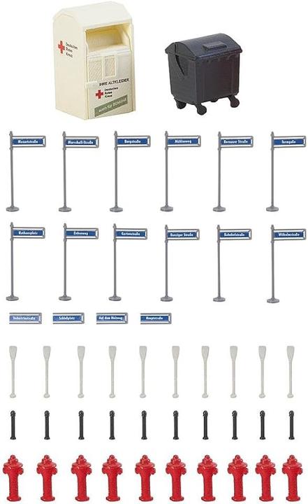 Actual product image Faller Road signs with accessories