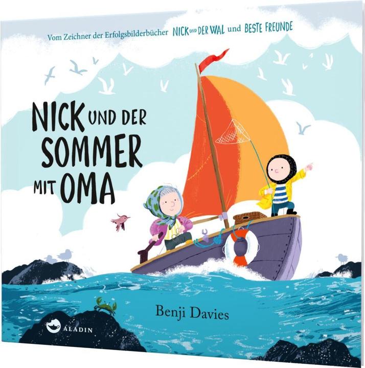 Actual product image Nick und der Sommer mit Oma (German, Benji Davies, 2019)