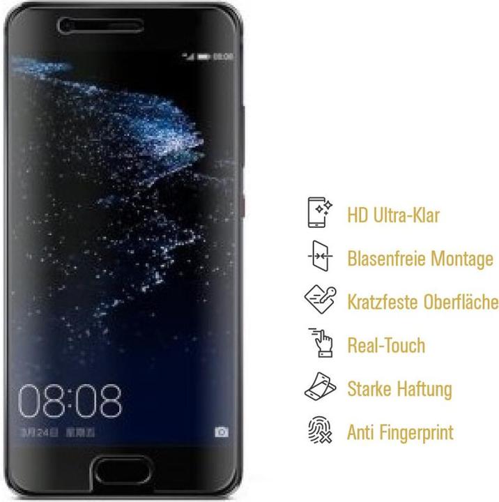 Produktbild Protectorking 3x Panzerfolie Anti-Shock HD Klar (3 Stück, Huawei P10 Lite)