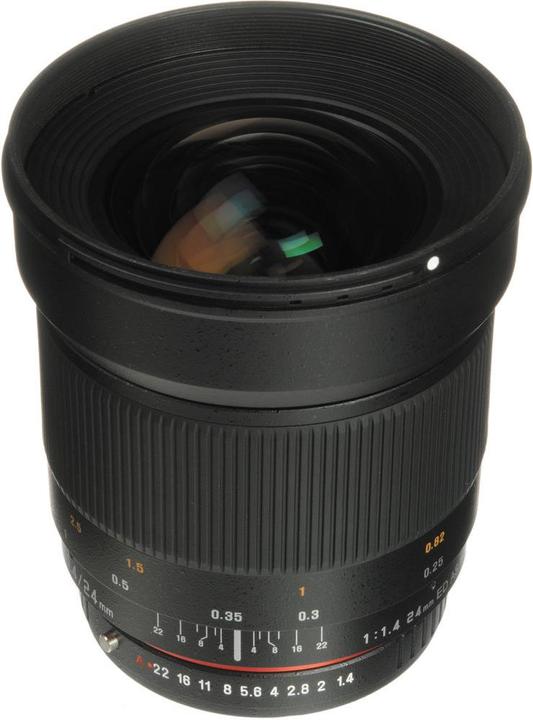 Actual product image Samyang 24mm F1.4 Pentax (Pentax K, APS-C / DX)
