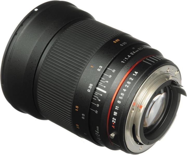 Actual product image Samyang 24mm F1.4 Pentax (Pentax K, APS-C / DX)