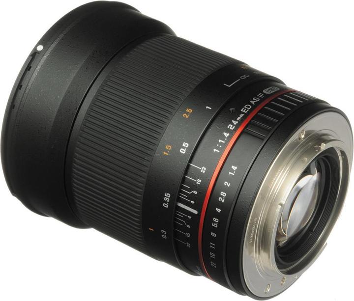 Image du produit Samyang 24mm F1.4 Sony A-Mount (Sony A, APS-C / DX)