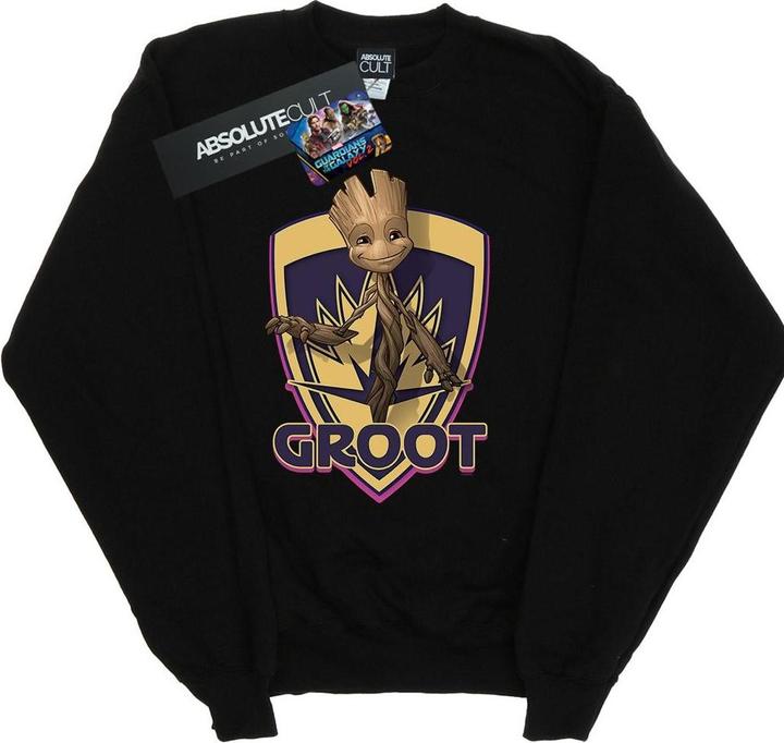 Immagine prodotto Guardians Of The Galaxy Groot Badge Felpa Donna (S)