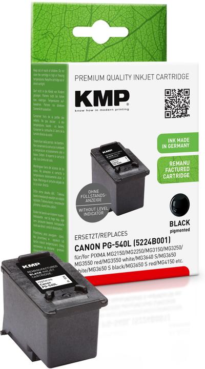 Produktbild KMP Patrone Canon Pixma PG540L 5224B001 300 Seiten black remanufactured