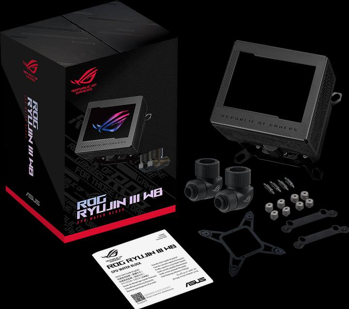 Actual product image ASUS ROG RYUJIN III Waterblock