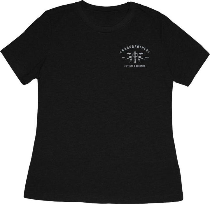 Produktbild Crankbrothers 25th Anniversary Edition T-Shirt Women, black/light gray, S (S)