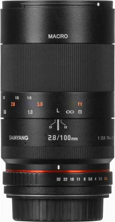 Produktbild Samyang 100mm F2.8 Canon M (Canon EF-M, Vollformat)