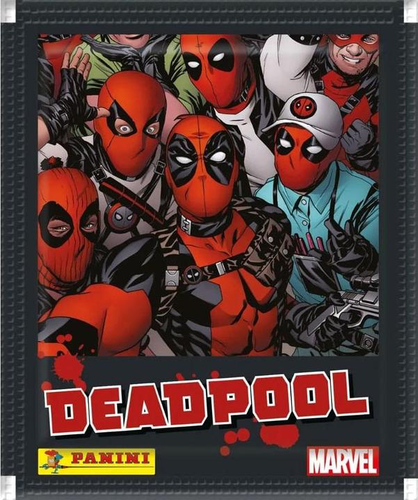 Actual product image Panini Deadpool Sticker & Trading Card Collection Display (36)