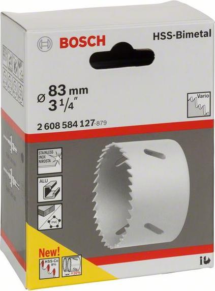 Produktbild Bosch Professional Zubehör Lochsäge HSS-Bimetall für Standardadapter, 83 mm, 3 1/4-Zoll (83 mm)